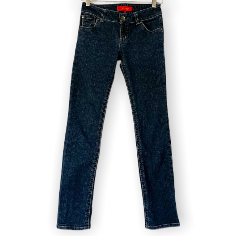 EUC Level 99 Straight Leg Jeans Dark Wash